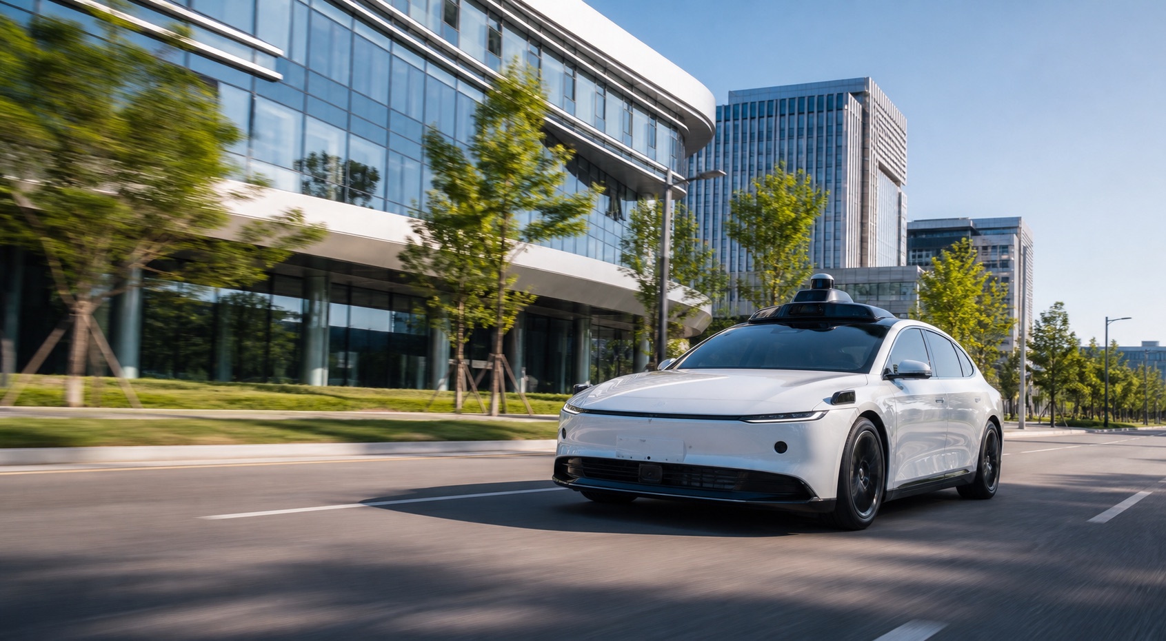 Driverless autonomous electric vehicle